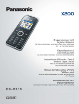Panasonic X200 Omistajan opas