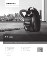 Siemens VSQ5X1238 Käyttö ohjeet