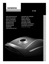 Siemens VSZ6XTRM/04 Ohjekirja