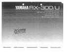 Yamaha RX-300 Omistajan opas