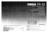 Yamaha R-9 Omistajan opas