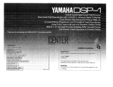 Yamaha DSP-1 Omistajan opas