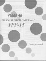 Yamaha YPP-15 Omistajan opas