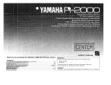 Yamaha R-2000 Omistajan opas