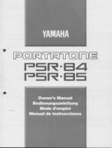 Yamaha PSR-85 Omistajan opas