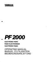 Yamaha PF2000 Omistajan opas