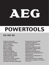 AEG US 400 XE Omistajan opas