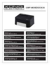 Konig Electronic CMP-MOBDOCK30 Ohjekirja