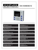 Konig Electronic KN-VIDMEMO10 Ohjekirja