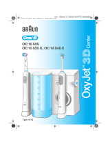 Braun OC15525, OC15525X, OC15545X OxyJet 3D Center Ohjekirja