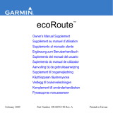 Garmin BMW nuvi 765 Omistajan opas