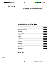 Sony SU-FW1 Ohjekirja