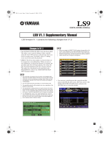 Yamaha LS9-16/LS9-32 V1.1 Ohjekirja