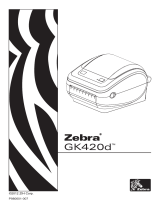 Zebra Technologies GK420d Ohjekirja