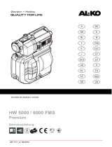 AL-KO Hauswasserwerk "HW 6000 FMS" Ohjekirja