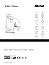 AL-KO Submersible Pump SUB 6500 Classic Ohjekirja