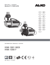 AL-KO HWA 1300 F , 5000 L/h, Ohjekirja