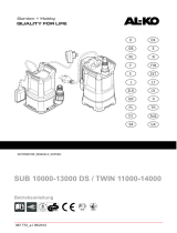 AL-KO Submersible Pump SUB 13000 DS Premium Ohjekirja