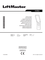 Chamberlain LiftMaster 747EV Omistajan opas