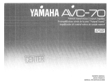Yamaha AVC-70 Omistajan opas