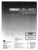 Yamaha MX-460 Omistajan opas