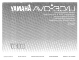 Yamaha AVC-30U Omistajan opas