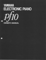 Yamaha PF10 Omistajan opas