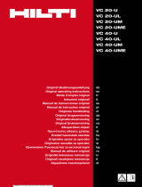 Hilti VC 20/40-U/-UL/-UM/-UME Käyttö ohjeet