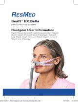 ResMed Swift FX Bella Headgear / Nasal Pillows System Ohjekirja