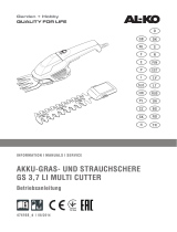 AL-KO Grass and Shrub Shear GS 3.7 Li Multicutter Ohjekirja