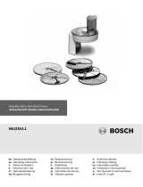 Bosch VeggieLove MUZ5VL1 Ohjekirja