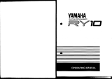 Yamaha RY10 Omistajan opas