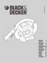 Black & Decker dustbuster pad1200 Ohjekirja