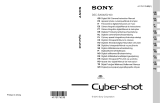 Sony cybershot dsc s2100 Ohjekirja