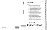 Sony cyber shot dsc tx1s Ohjekirja