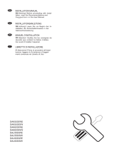 Electrolux DAL6030SW Asennusohje