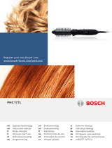 Bosch PHC7771 Ohjekirja