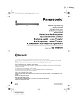 Panasonic SC-HTE180 Omistajan opas