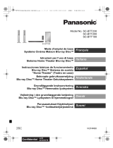 Panasonic SCBTT100EG Omistajan opas