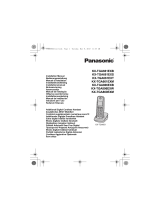 Panasonic KXTGA806EXW Käyttö ohjeet