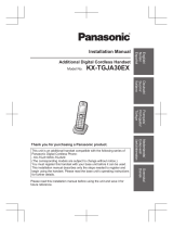 Panasonic KXTGJA30EX Omistajan opas
