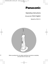 Panasonic EW-1211 Omistajan opas
