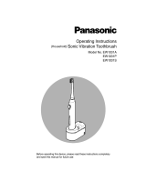 Panasonic EW1031 Käyttö ohjeet