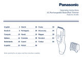 Panasonic ER2061 Käyttö ohjeet