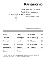 Panasonic ERGN30 Käyttö ohjeet