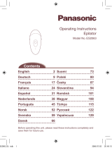 Panasonic es206 Omistajan opas