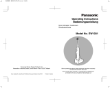 Panasonic EW-1031 Omistajan opas