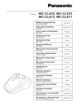 Panasonic MCCL671 Käyttö ohjeet