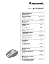 Panasonic MCCG881C Käyttö ohjeet