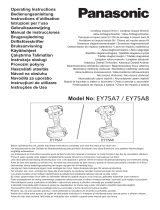 Panasonic EY75A8 Käyttö ohjeet